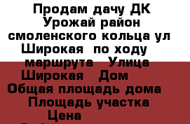 Продам дачу ДК Урожай район смоленского кольца ул. Широкая, по ходу 38 маршрута › Улица ­ Широкая › Дом ­ 22 › Общая площадь дома ­ 20 › Площадь участка ­ 9 › Цена ­ 500 000 - Забайкальский край, Чита г. Недвижимость » Дома, коттеджи, дачи продажа   